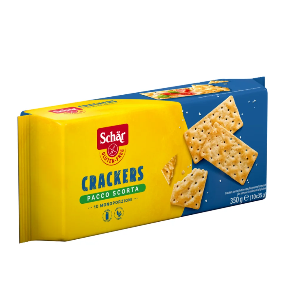 Schar Crackers Senza Glutine 10x35 g alimenti senza glutine