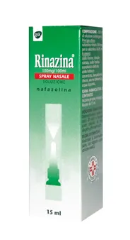 Rinazina Spray Nasale Decongestionante 15 ml 0,1% Nafazolina