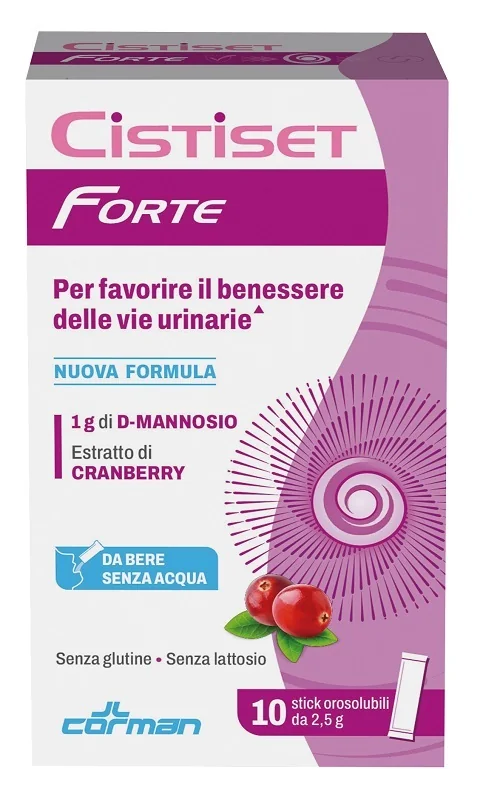 Cistiset Forte 10 Stick Orosolubili 2,5 G