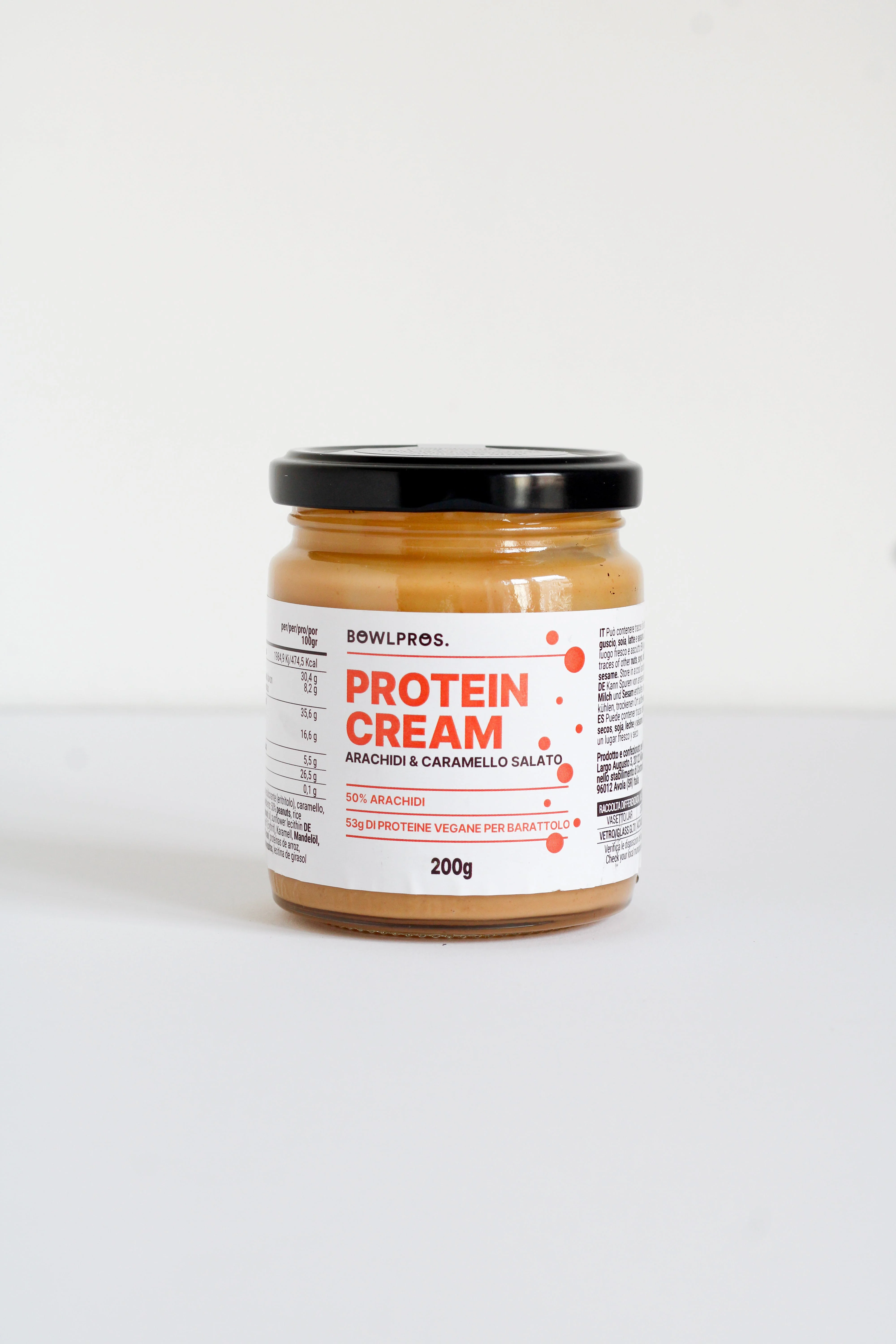 Protein Cream Arach&Caram 200G Formula Vegana