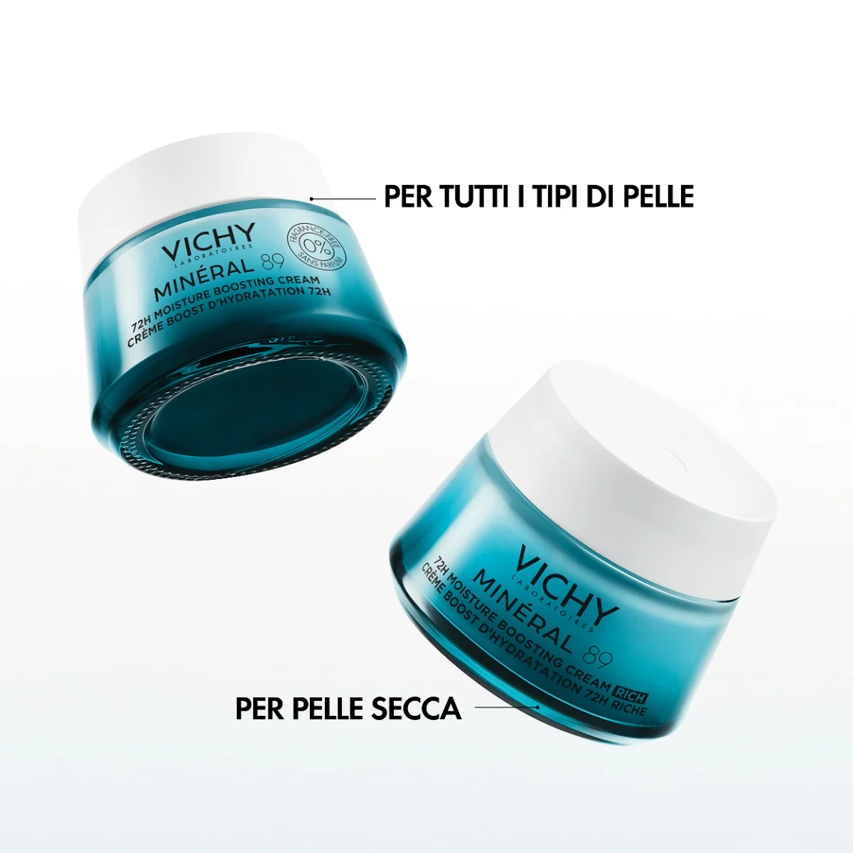 Vichy Minéral 89 Crema Ricca 50 Ml Idratazione 72H
