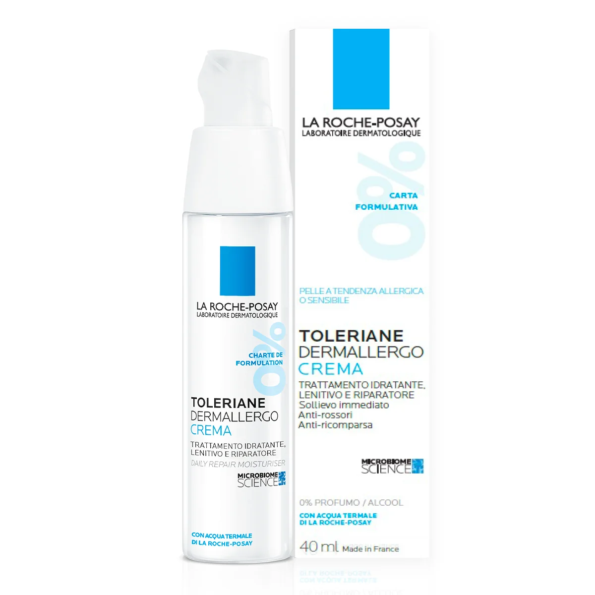 La Roche Posay Toleriane Dermallergo Crema 40 Ml Pelle ultrasensibile