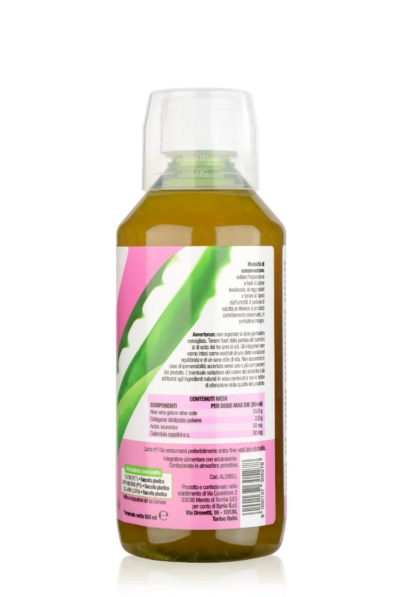 Aloe-Sy Special Bellezza 500 Ml Senza Glutine