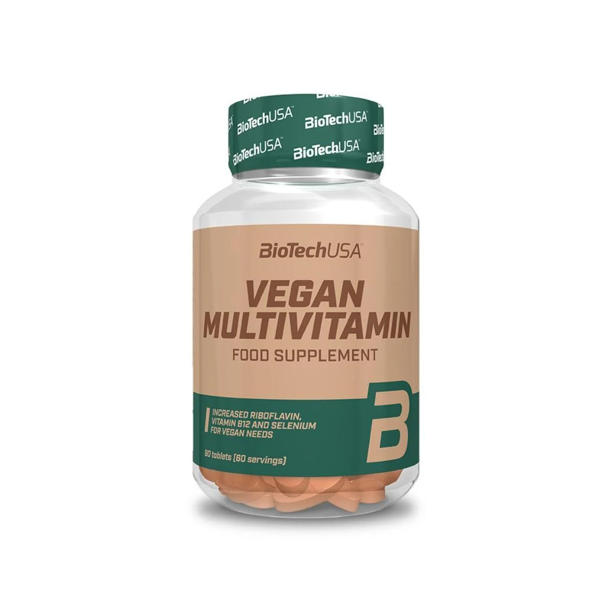 Biotechusa Vegan Multivitamin 60 Compresse Senza Lattosio