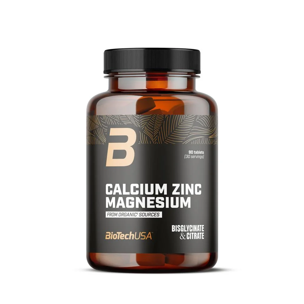 Biotechusa Calcium Zinc Magnesium 90 Compresse Multivitaminico