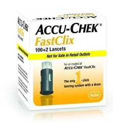 Accu-Chek Fastclix 100+2Lanc