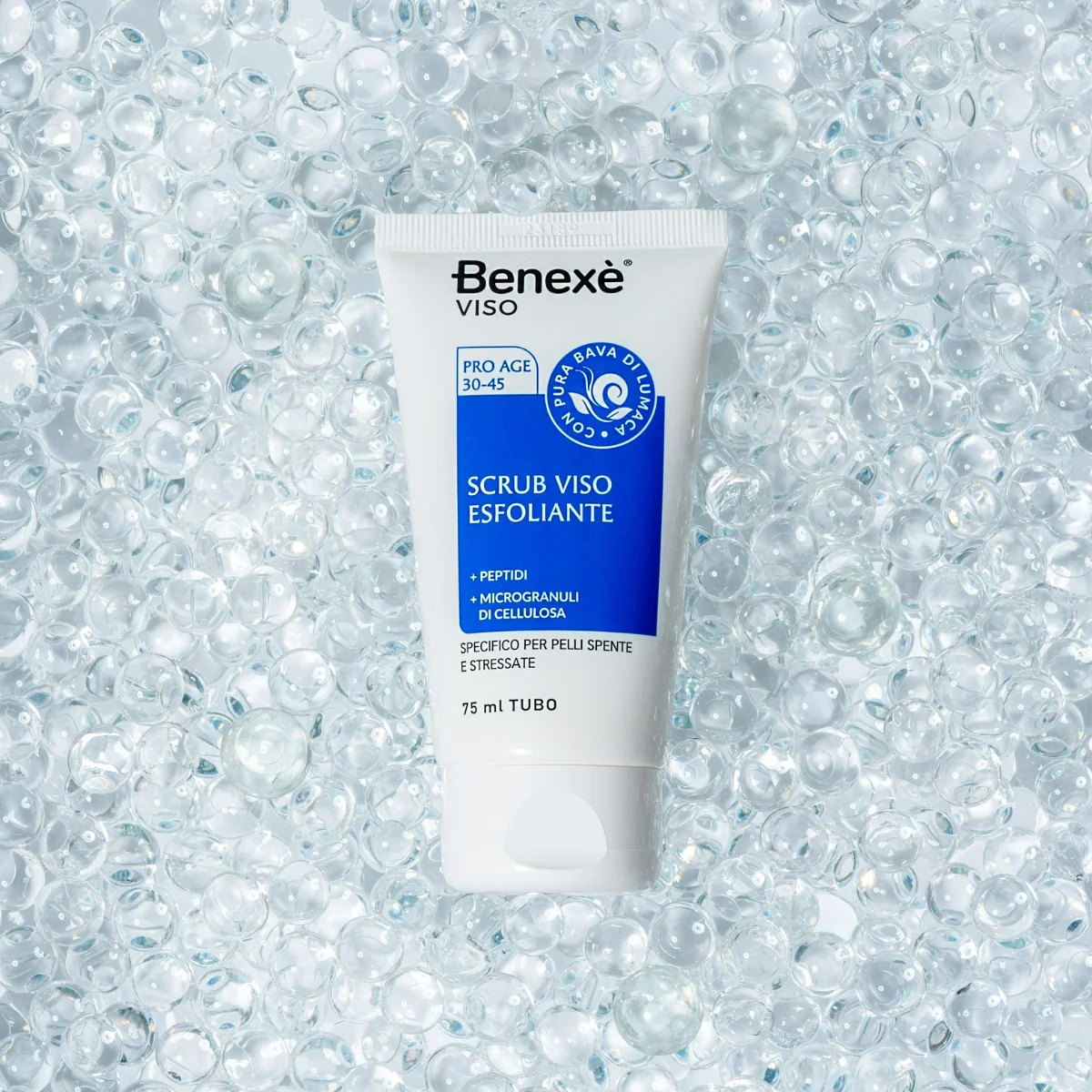 Benexe' Viso Scrub Esfoliante età 30-45 75 ml Azione Esfoliante