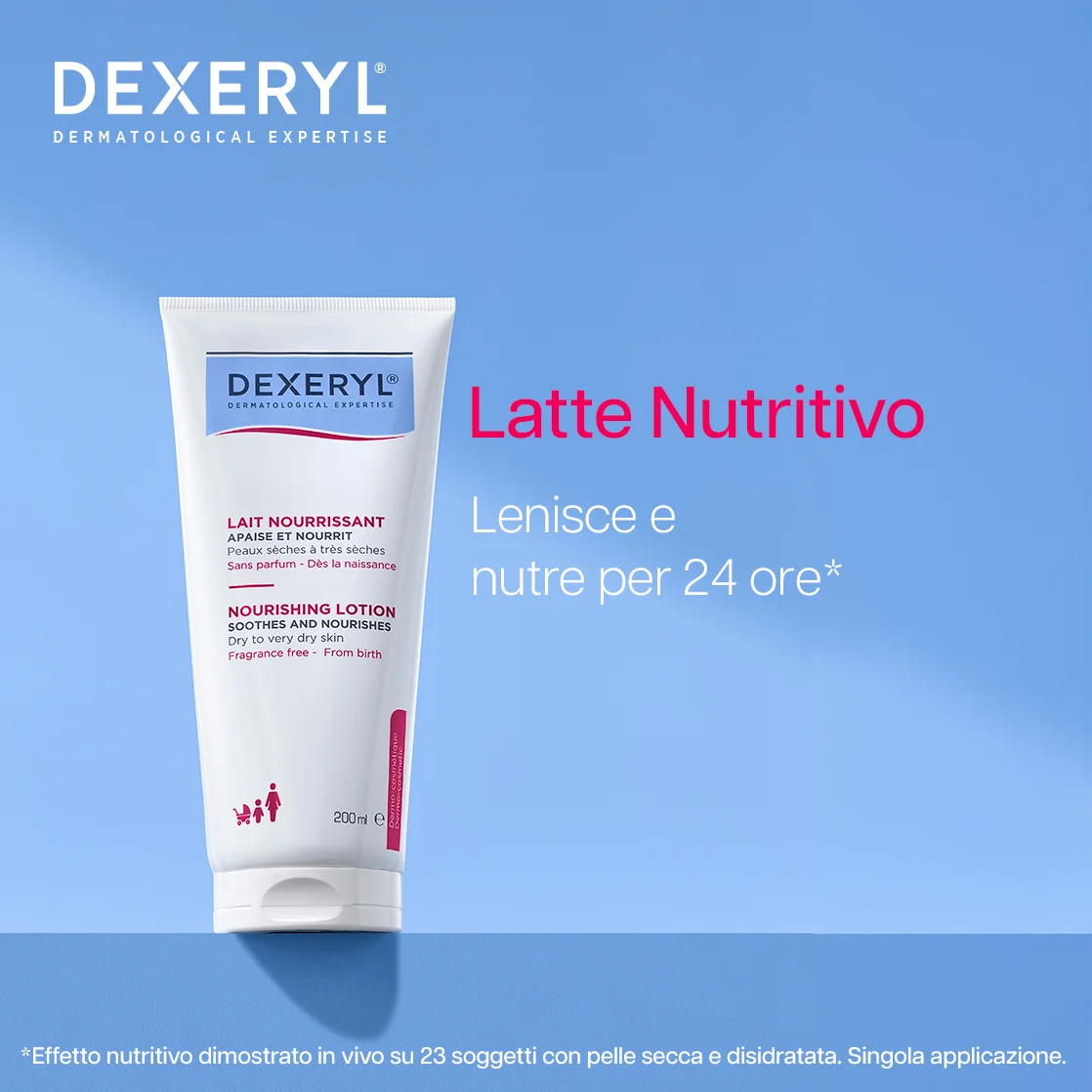 Dexeryl Latte Nutritivo 200 ml per Pelle Secca