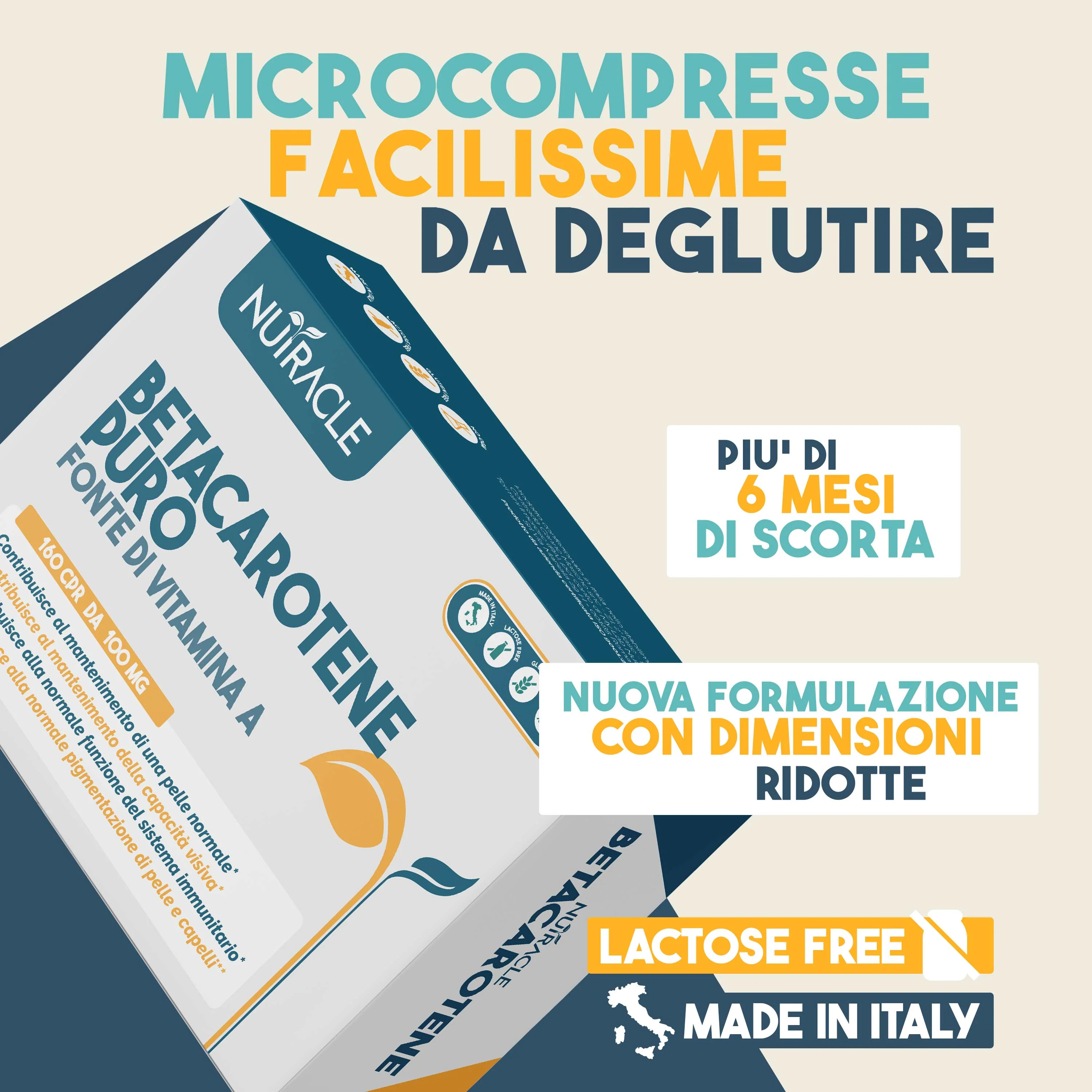 Nutracle Betacarotene Puro Sistema Immunitario