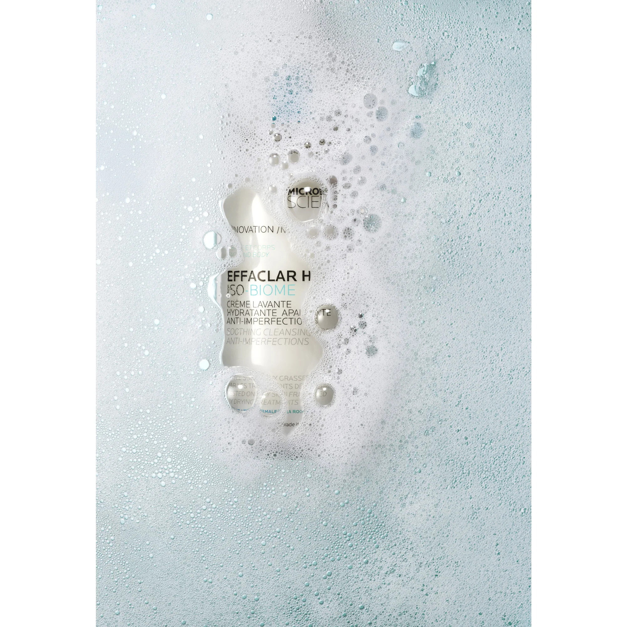La Roche Posay Effaclar H Iso Biome Crema Lavante 400 ml Detergente Viso Pelle Grassa A Tendenza Acneica