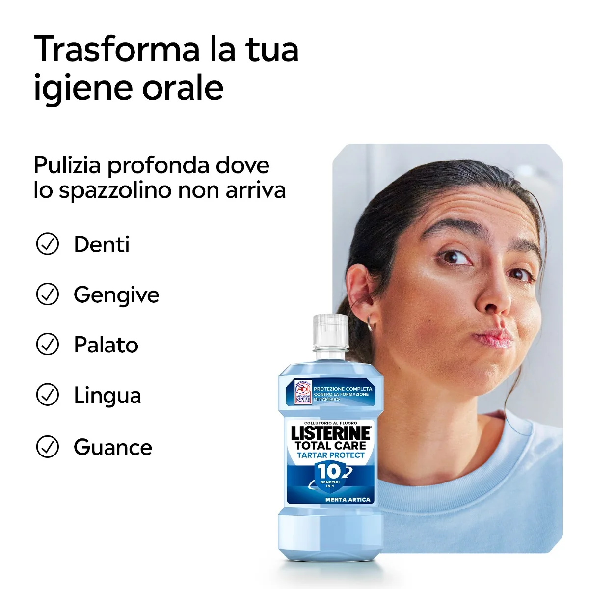 Listerine Advanced Tartar Control 500 Ml Protezione Completa