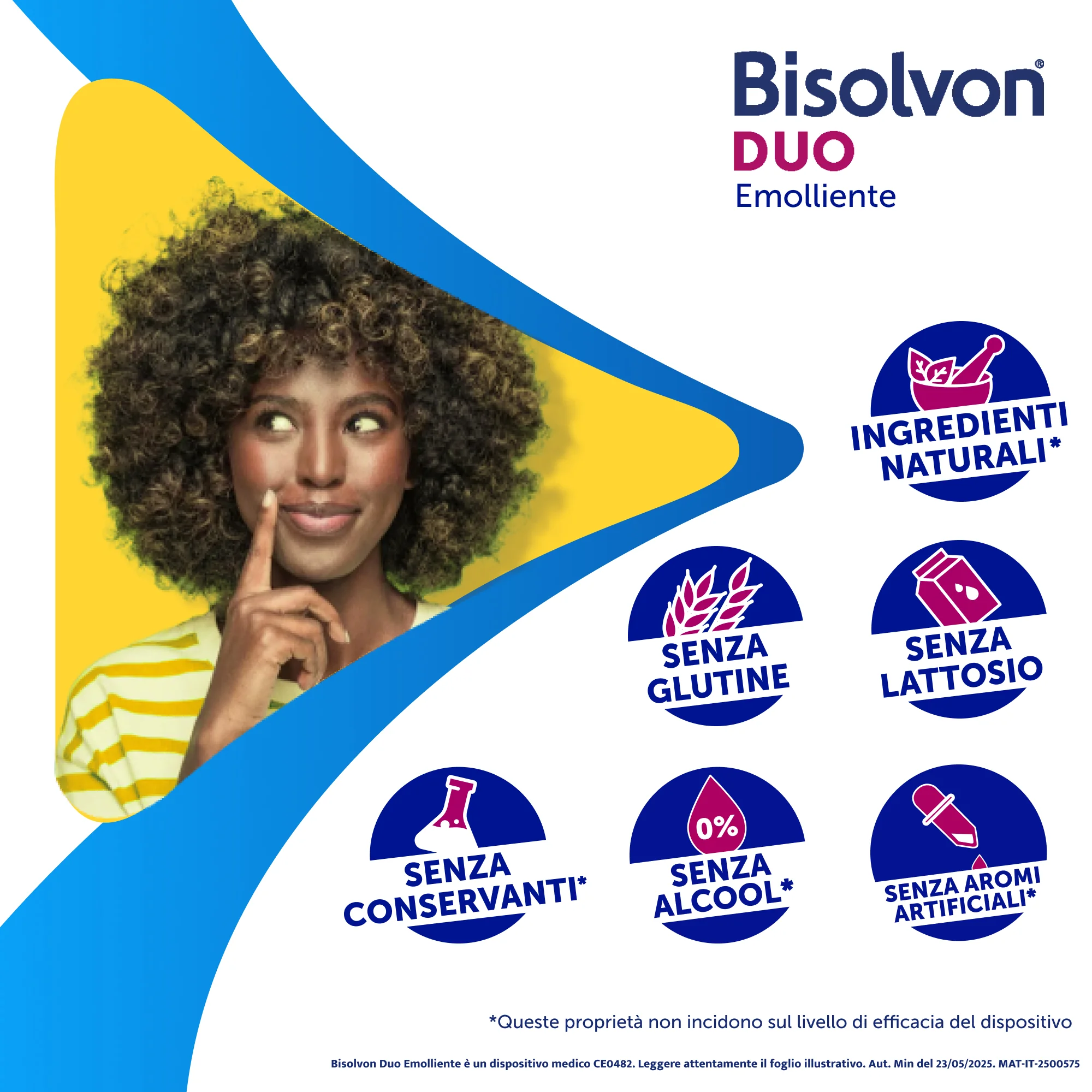 Bisolvon Duo Emolliente Sciroppo 100 ml Contro Tosse e Gola Irritata