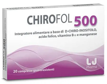 CHIROFOL 500 20 COMPRESSE GASTRORESIS