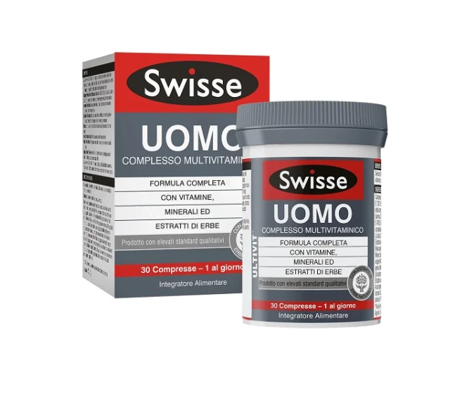 Swisse Uomo 30 Compresse Integratore Multivitaminico per Uomo