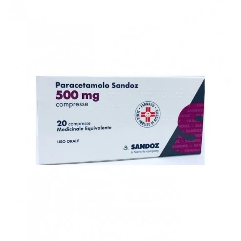 Paracetamolo 20 Cpr 500 Mg