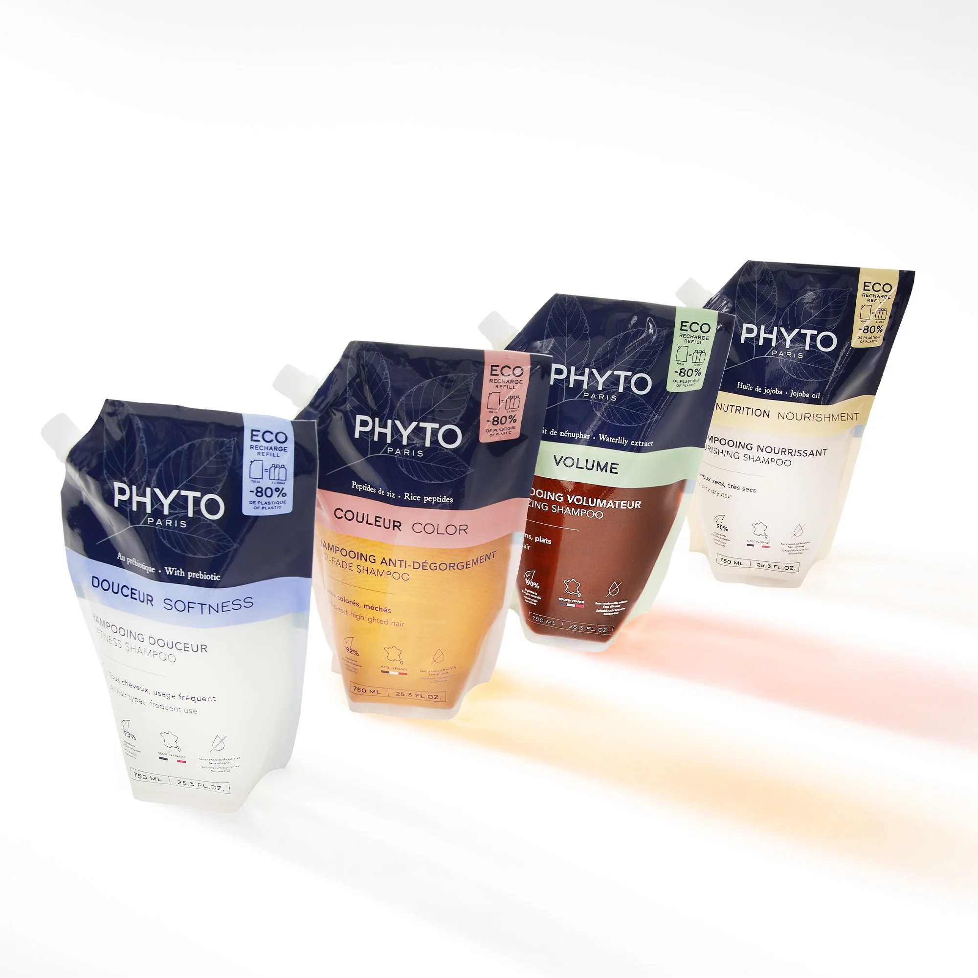 Phyto Paris Douceur Ricarica Shampoo 750 Ml Formato Ricarica