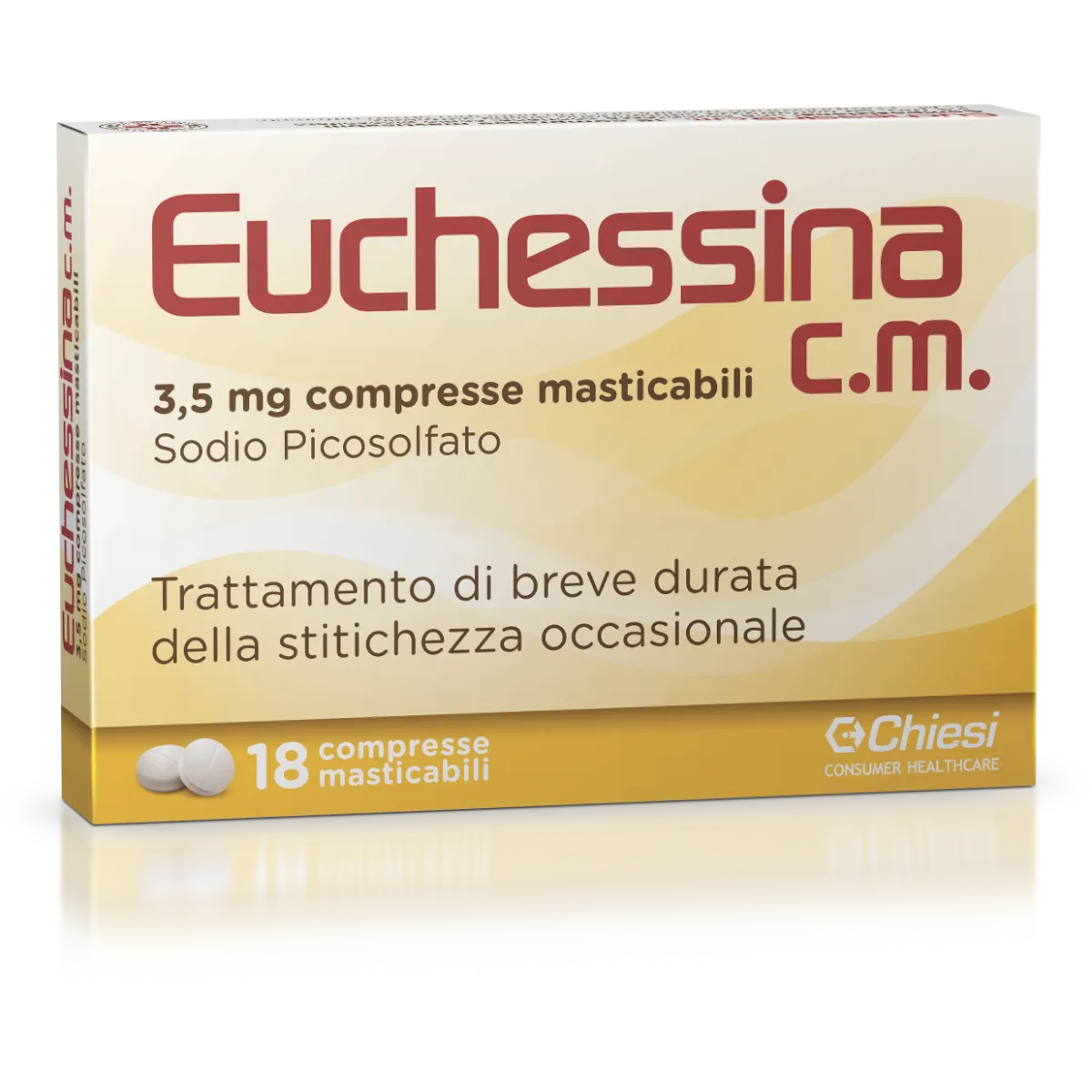 EUCHESSINA C.M. STITICHEZZA 18 COMPRESSE MASTICABILI