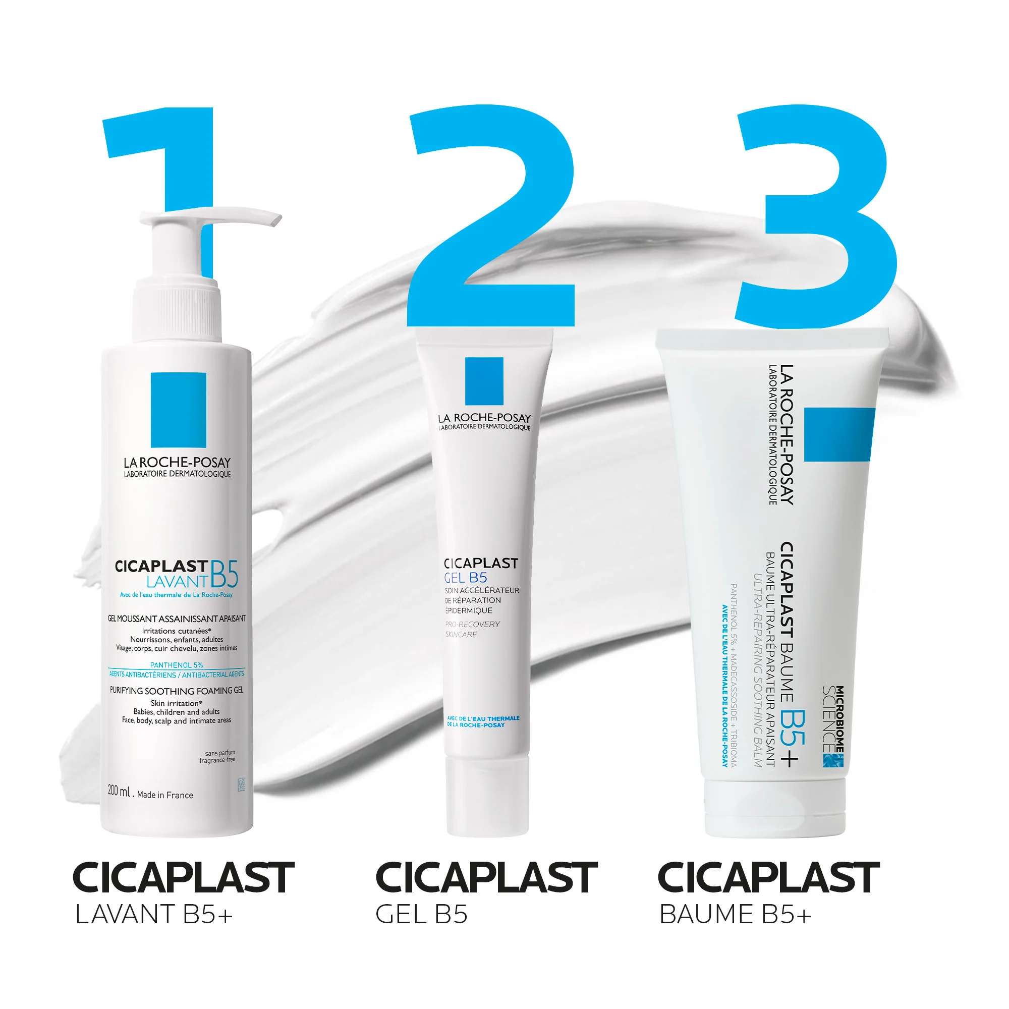La Roche Posay Cicaplast Lavant B5 200 ml Gel Detergente Idratante Purificante
