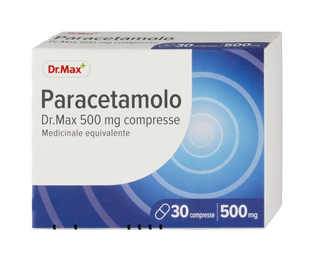 Dr. Max Paracetamolo 30 Compresse Antipiretico