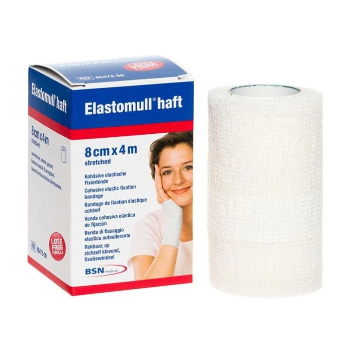 Elastomull Haft 4m x 8cm Benda Coesiva