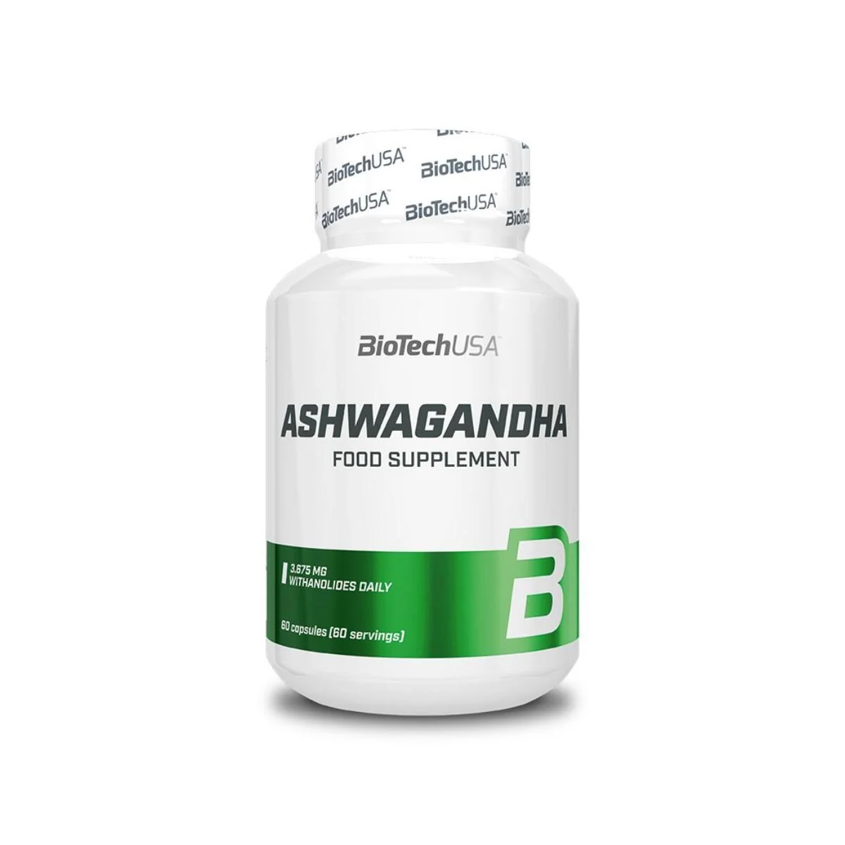 Biotechusa Ashwagandha 60 Capsule Azione Tonica-Adattogena