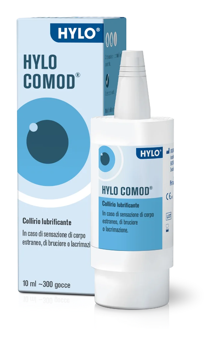 Hylo Comod Collirio 10 ml Lacrime Artificiali Lubrificanti