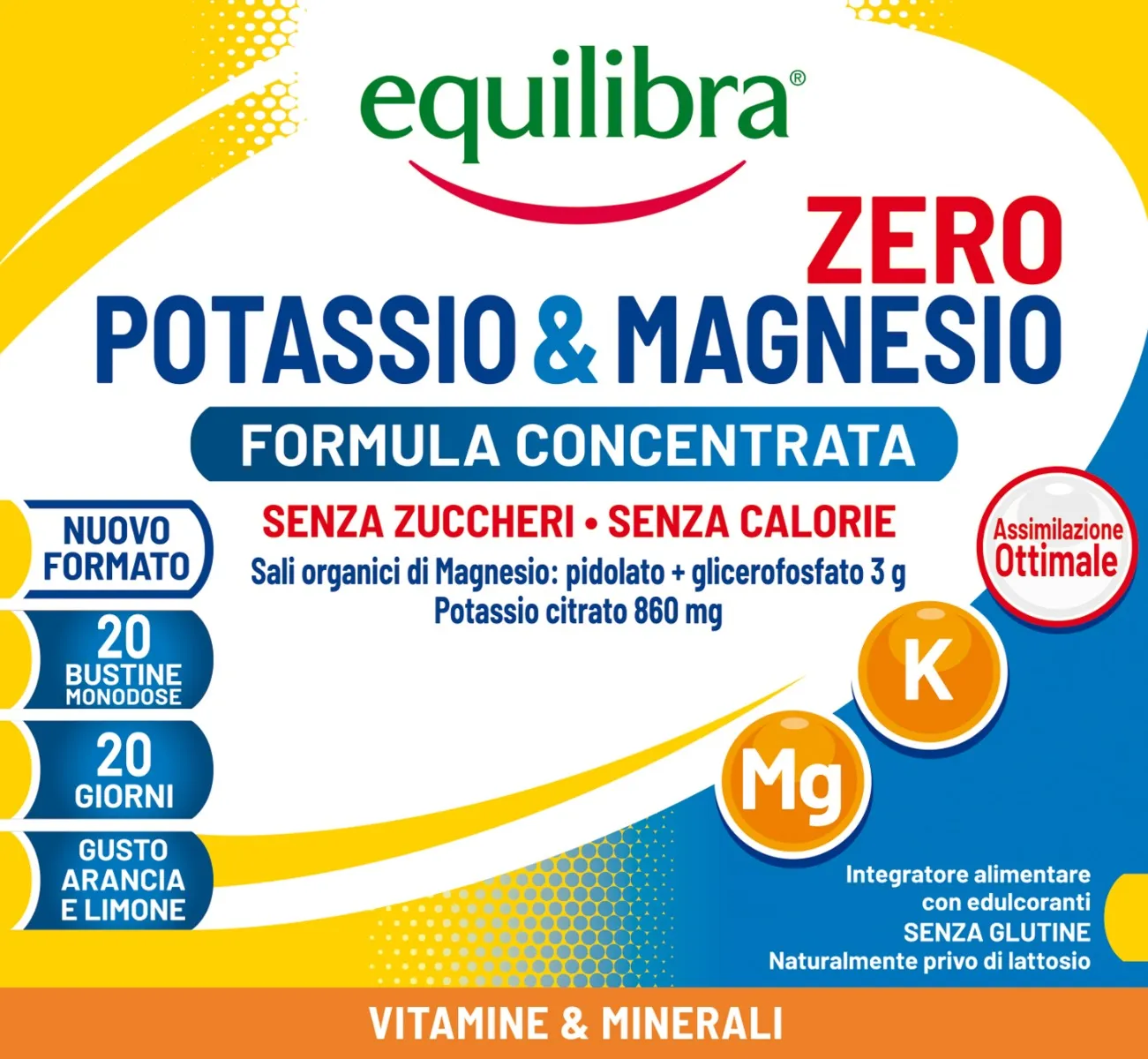 Equilibra Potassio&Magnesio Zero 20 Bustine