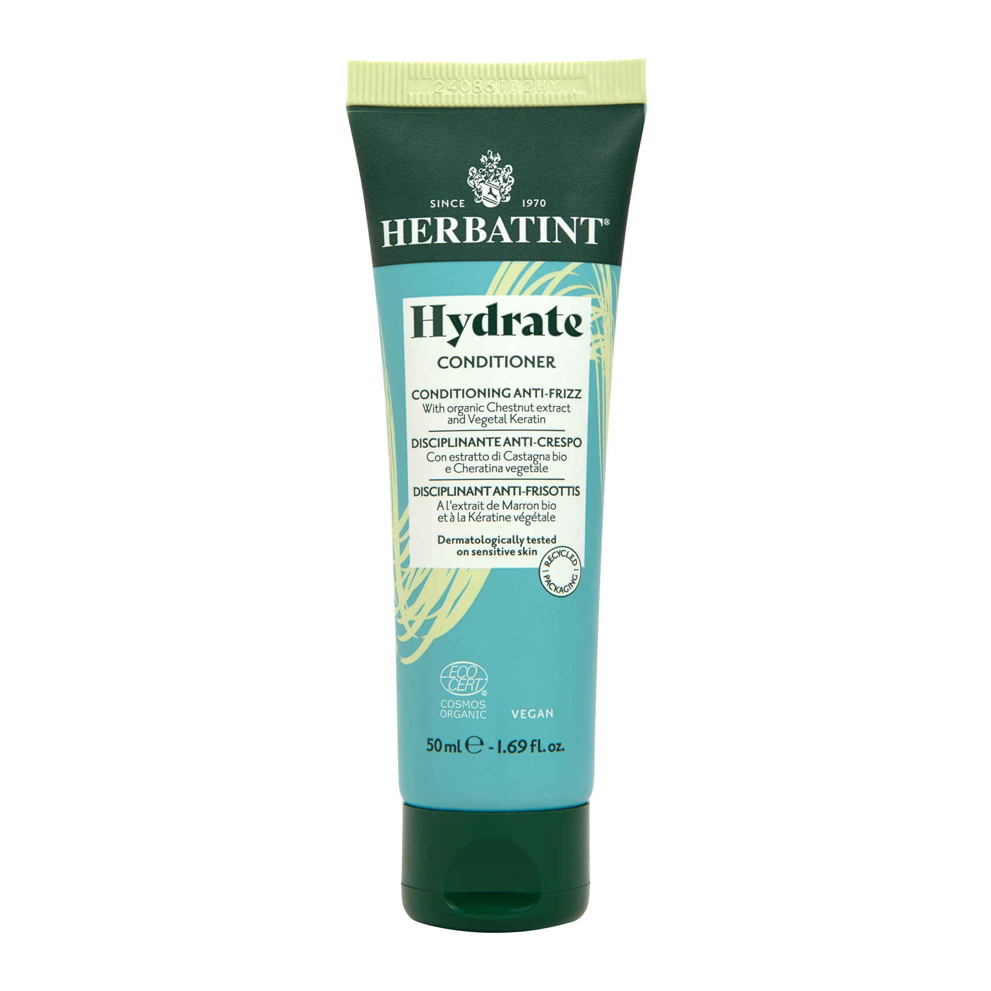 Herbatint Balsamo Biologico Hydrate 50 ml Formato da Viaggio