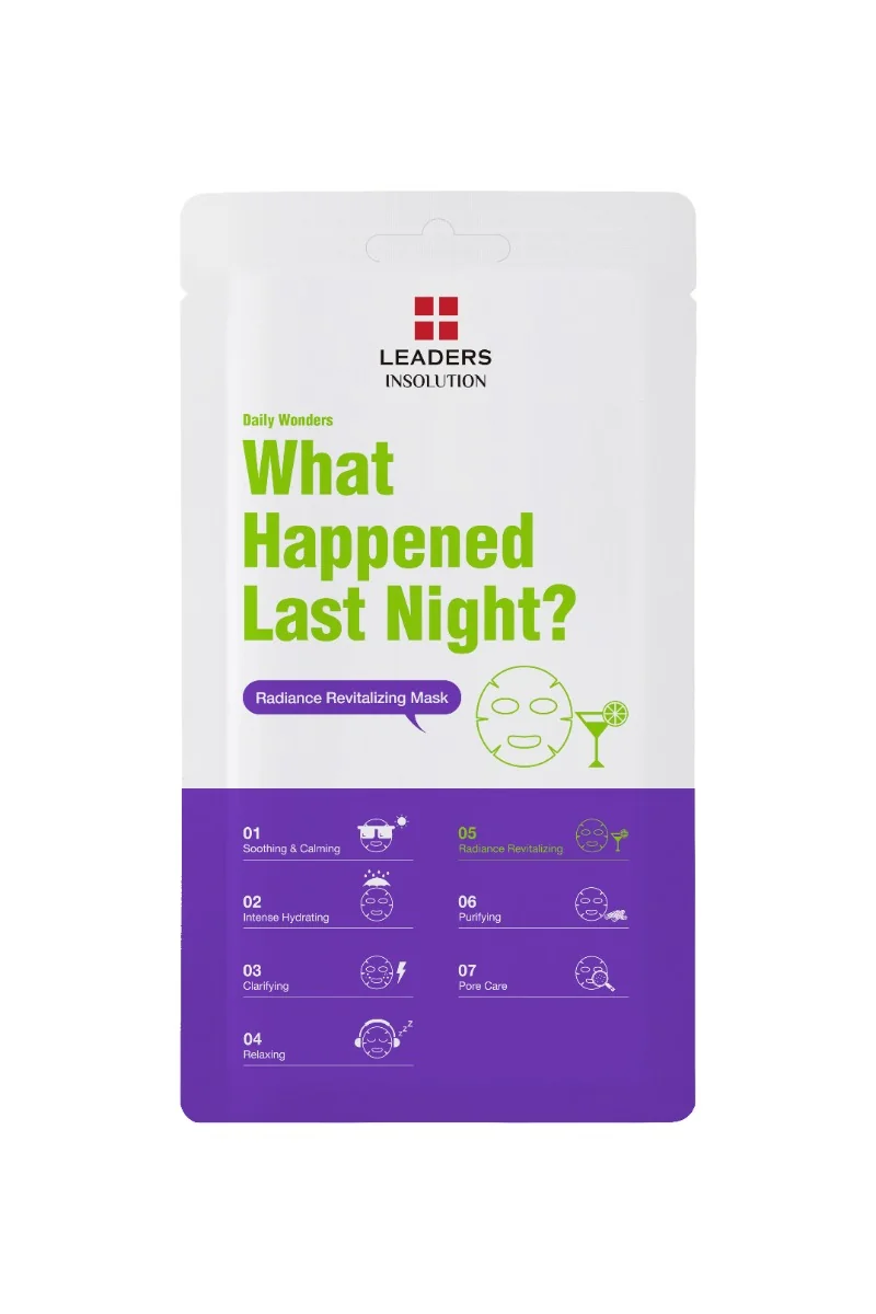 What Happened Last Night? Radiance Revitalizing Mask Maschera rivitalizzante