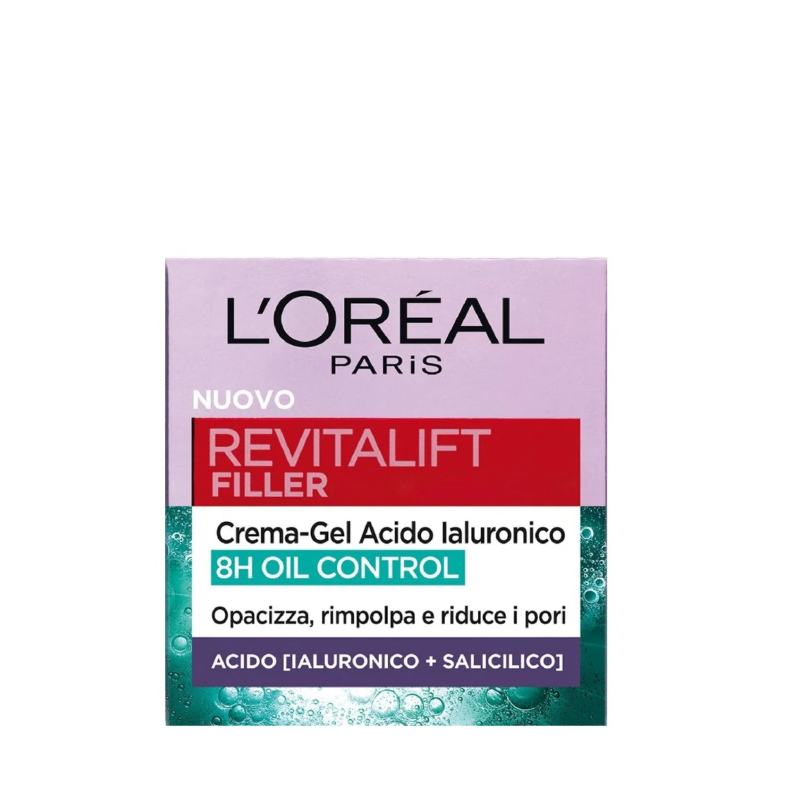 L'Oreal Paris Revitalift Filler Oil Control Crema-Gel 50 Ml