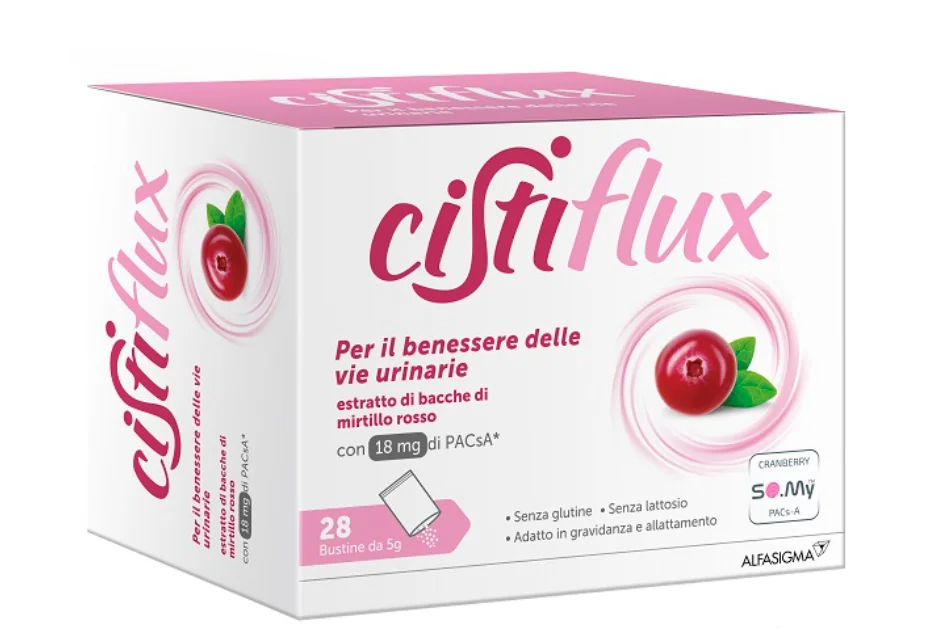Cistiflux 28 Bustine Integratore Vie Urinarie
