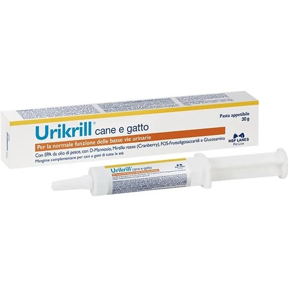 Urikrill Pasta 30 g Mangime Complementare Cane e Gatto