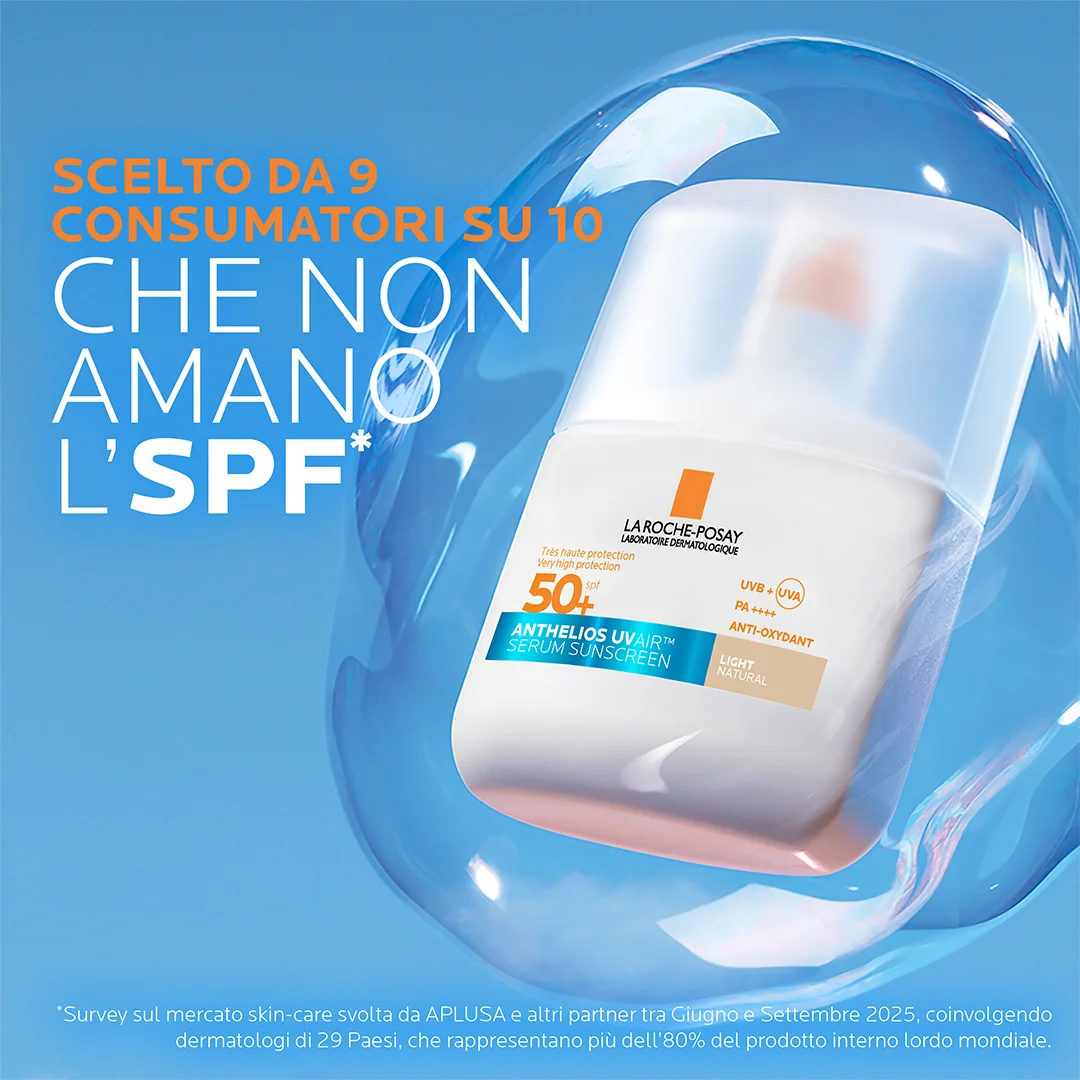 Anthelios UVAir Tinta Chiara SPF50+ 50ml Siero solare ad assorbimento rapido