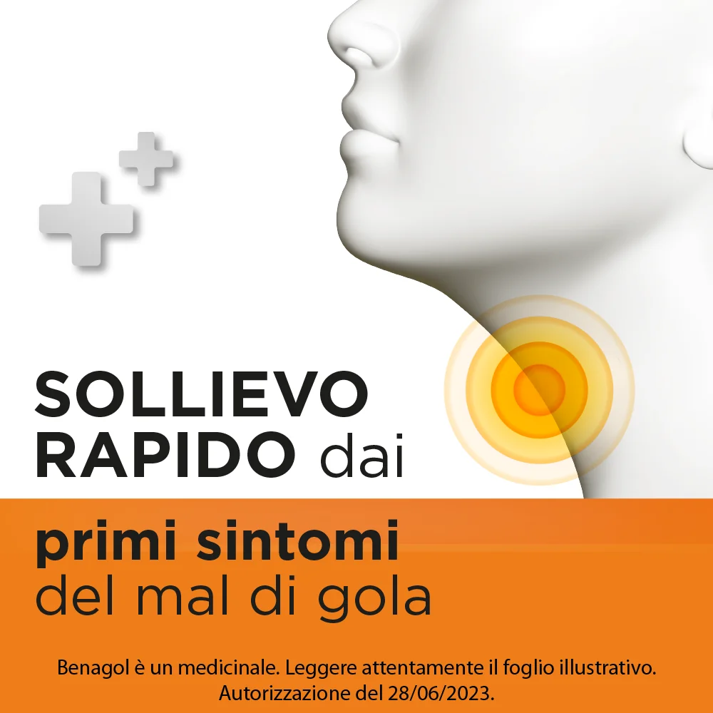 Benagol Pastiglie Vitamina C Gusto Arancia Antisettico Cavo Orale 36 Pastiglie Antisettico Cavo Orale