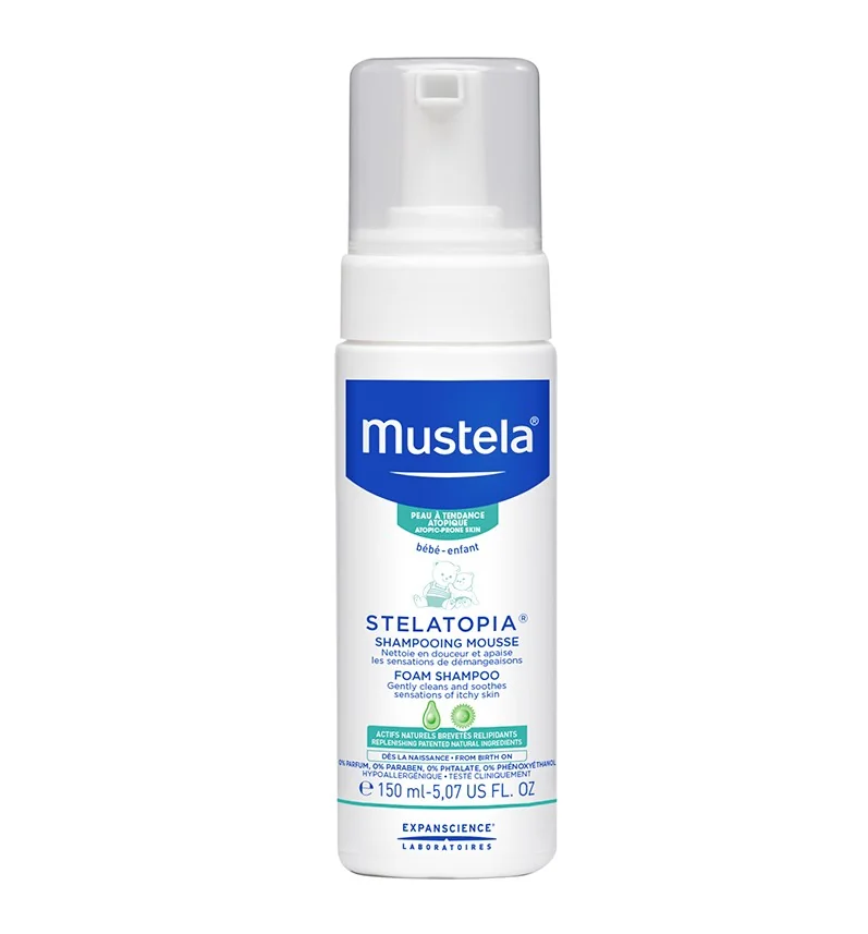 Mustela Stelatopia 150 ml Shampoo Mousse