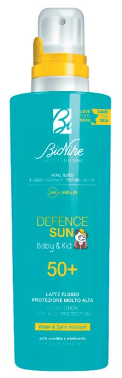 Bionike Defence Sun Baby&Kid Latte 50+ 200 ml - Protezione Solare Bambini