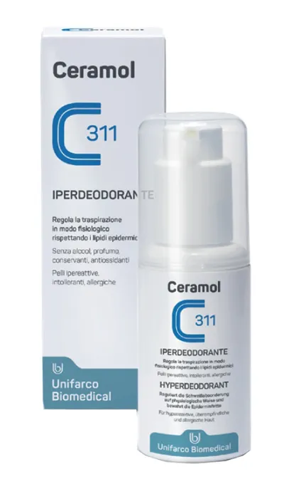 Ceramol 311 Iperdeodorante Pelle Sensibile 75 ml