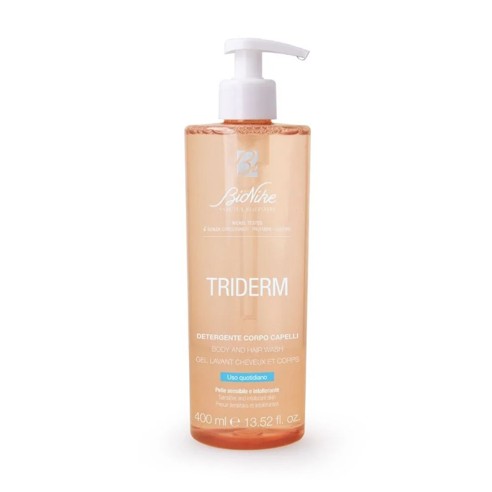 Bionike Triderm Detergente Corpo Capelli 400 Ml Pelle Sensibile e Intollerante