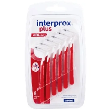 Interprox Plus Mini Conical 6 Scovolini Rosso