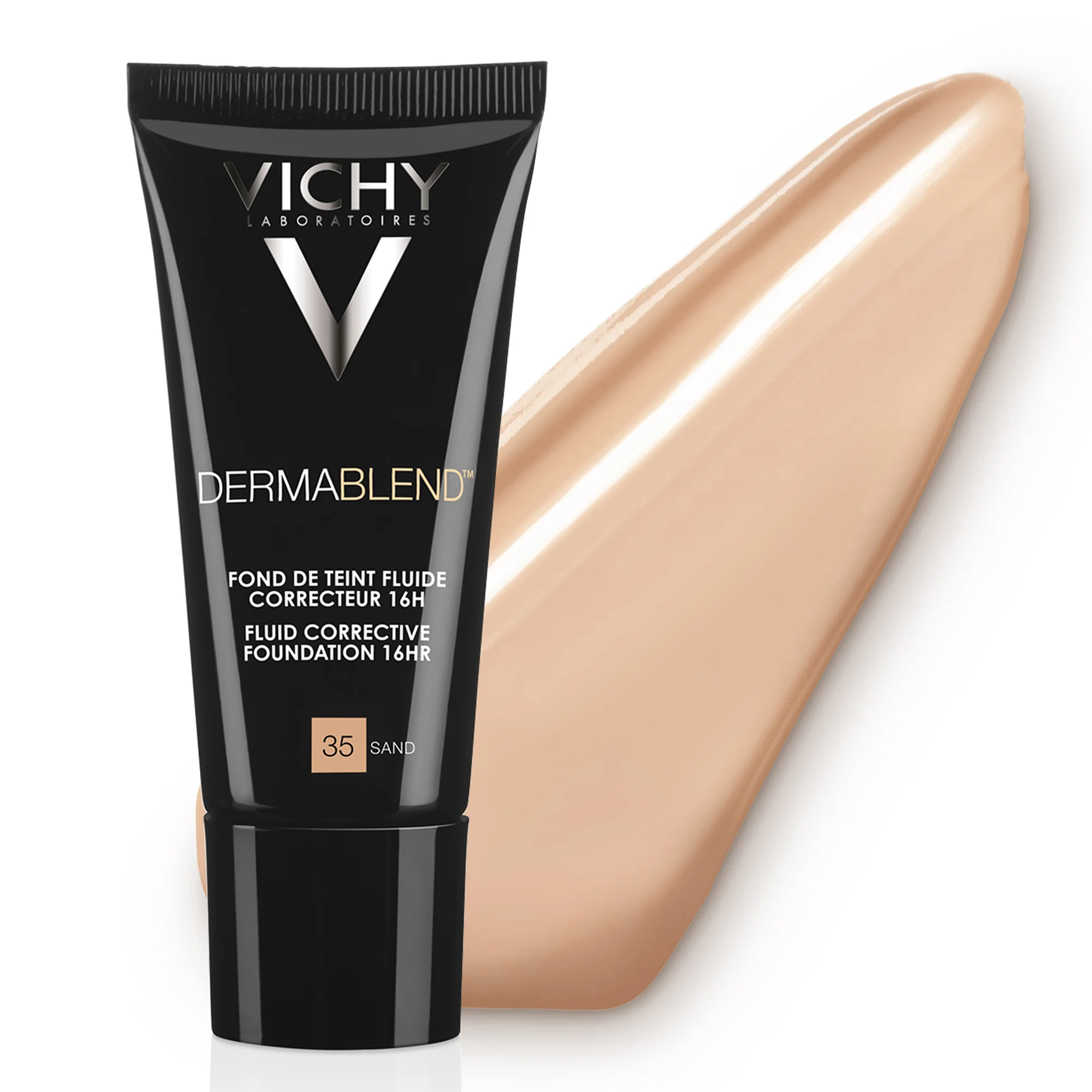 Vichy Dermablend Fluido 35, 30 Ml Fondotinta correttore 16h