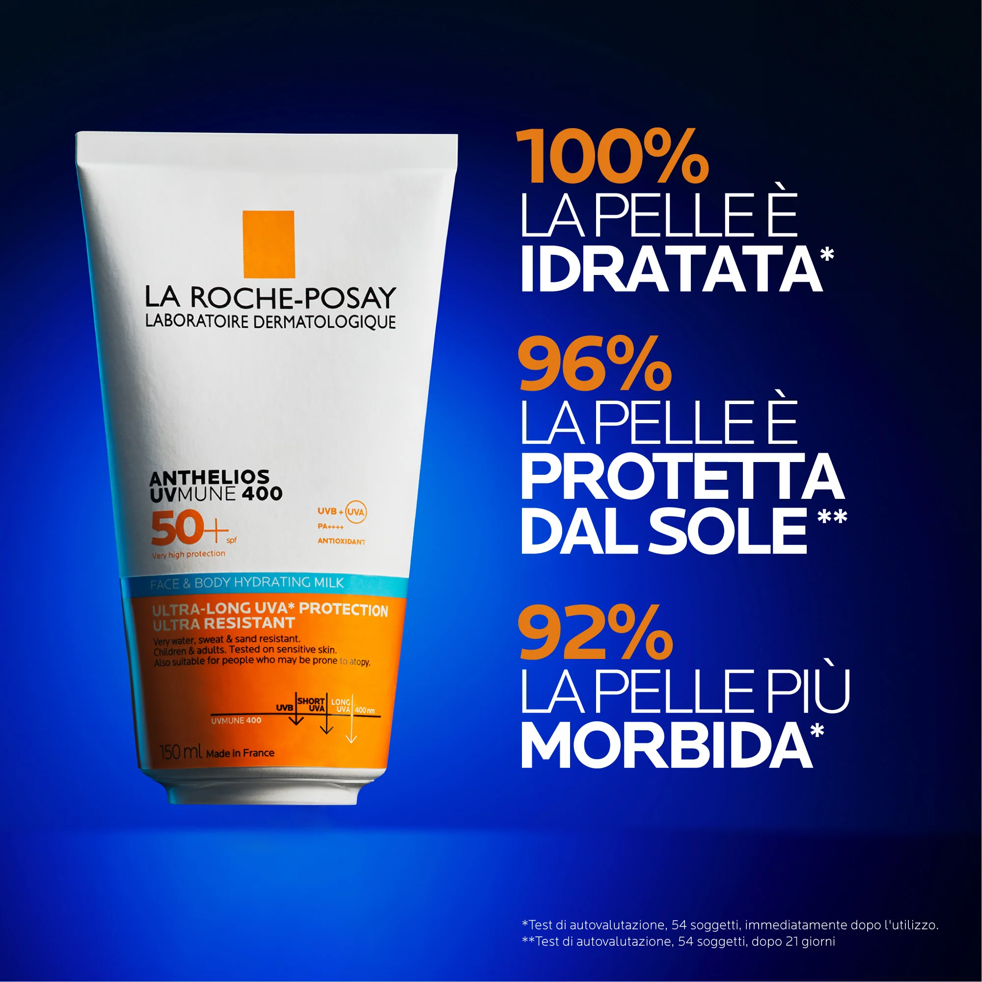 La Roche Posay Anthelios UVMune 400 150 ml Latte Idratante Corpo