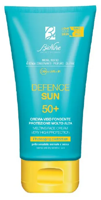 Bionike Defence Sun Crema Viso Fondente SPF 50+ 50 ml - Protezione Solare Viso