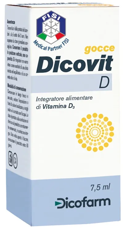 Dicovit D Gocce 7,5 ml - Integratore Vitamina D