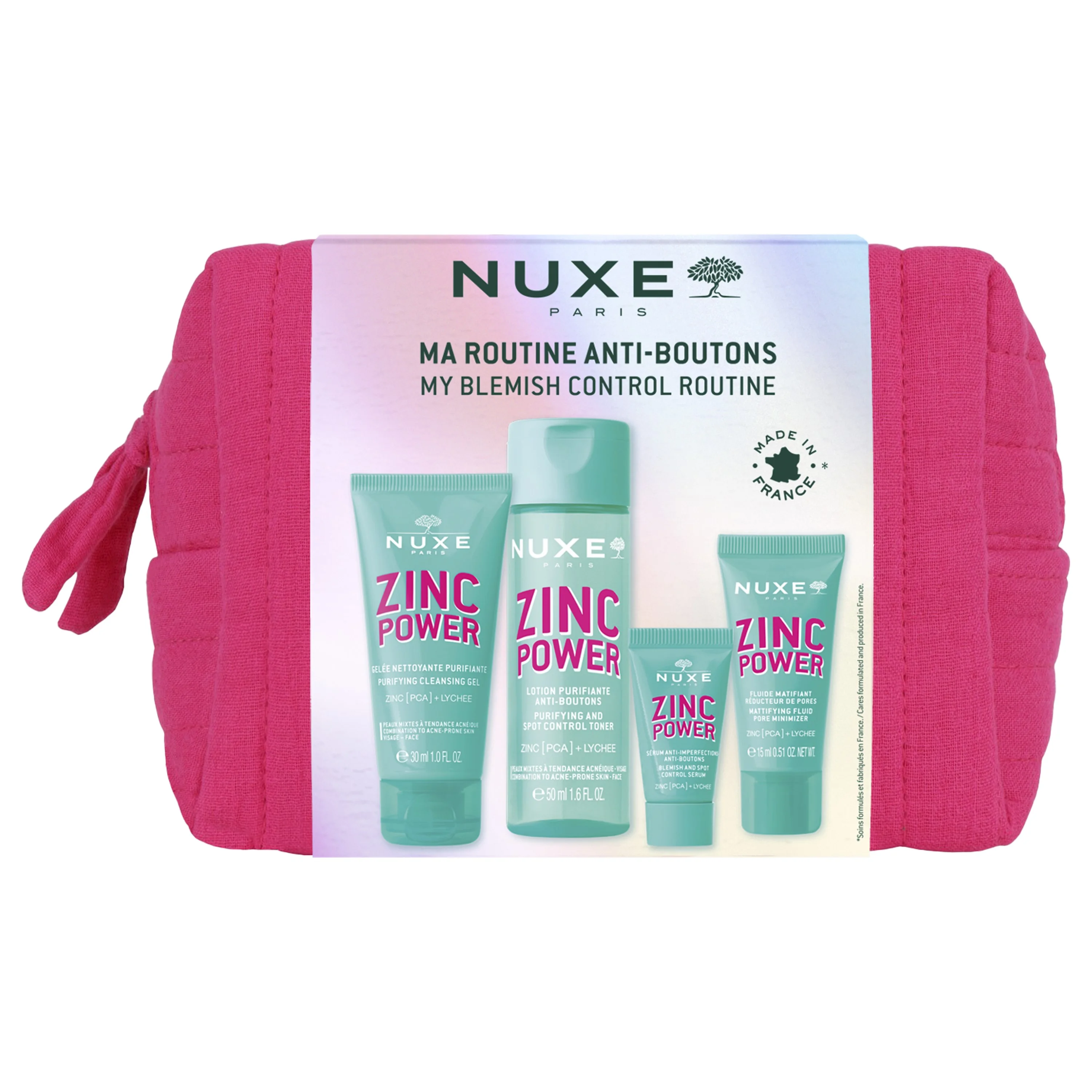 Nuxe Zinc Power Trousse Routine Anti-Imperfezioni Pelli a tendenza acneica