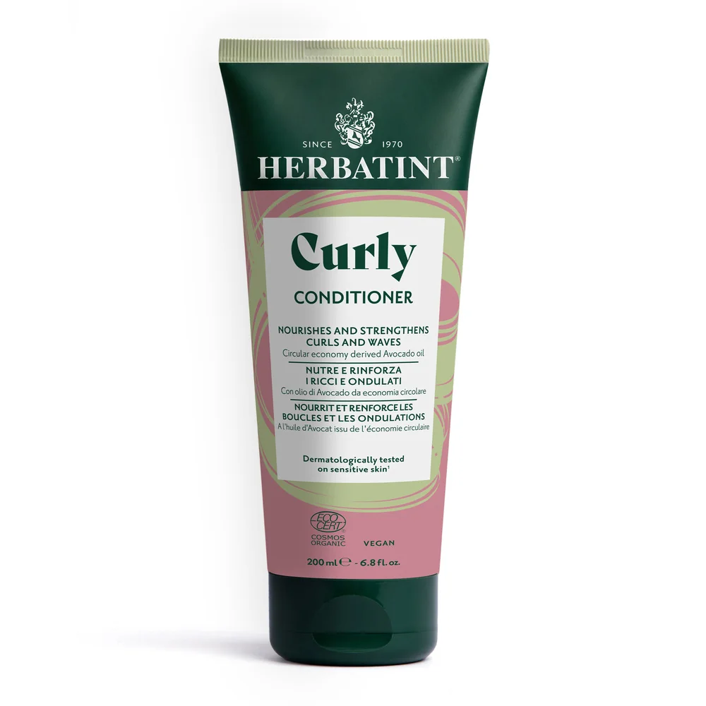Herbatint Curly Conditioner 200 ml Capelli Ricci e Ondulati