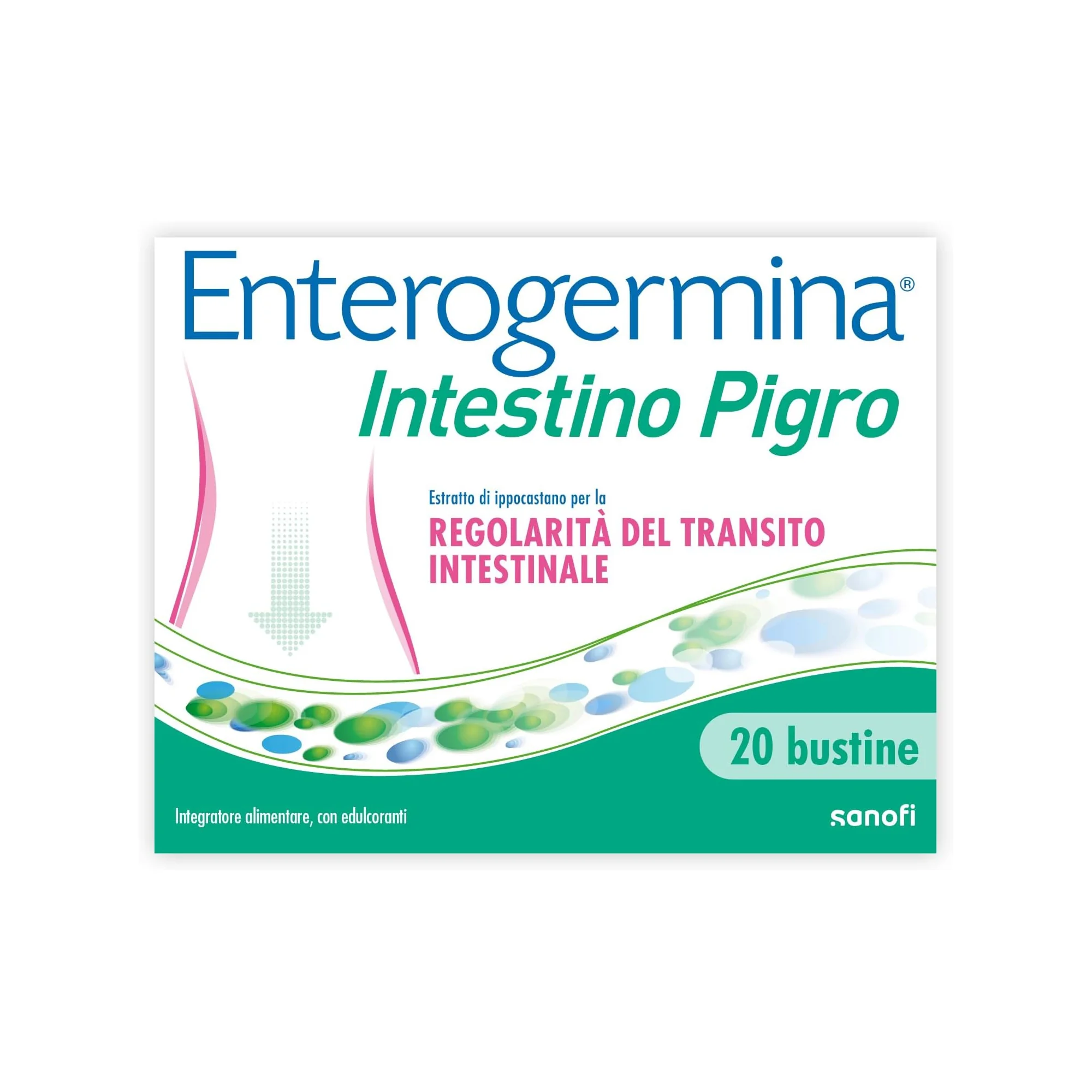 Enterogermina Intestino Pigro 20 Bustine Per Il Benessere dell'Intestino