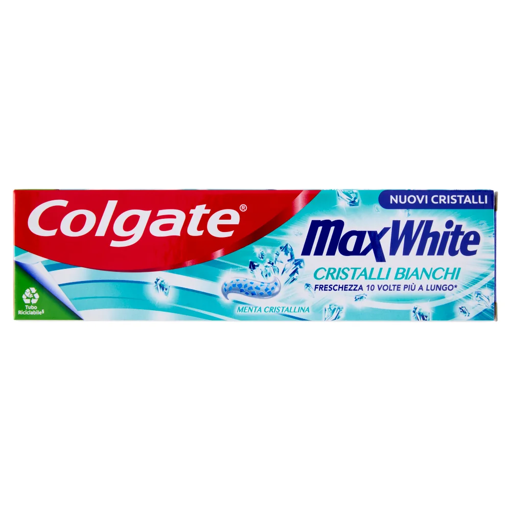 Colgate Dentifricio Dent Max Whitening Crystal 75 ml Sbiancante