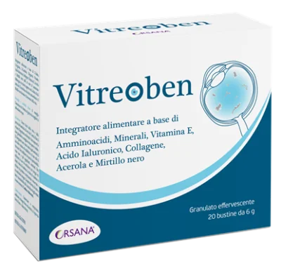 Vitreoben 20 Bustine Benessere Oculare