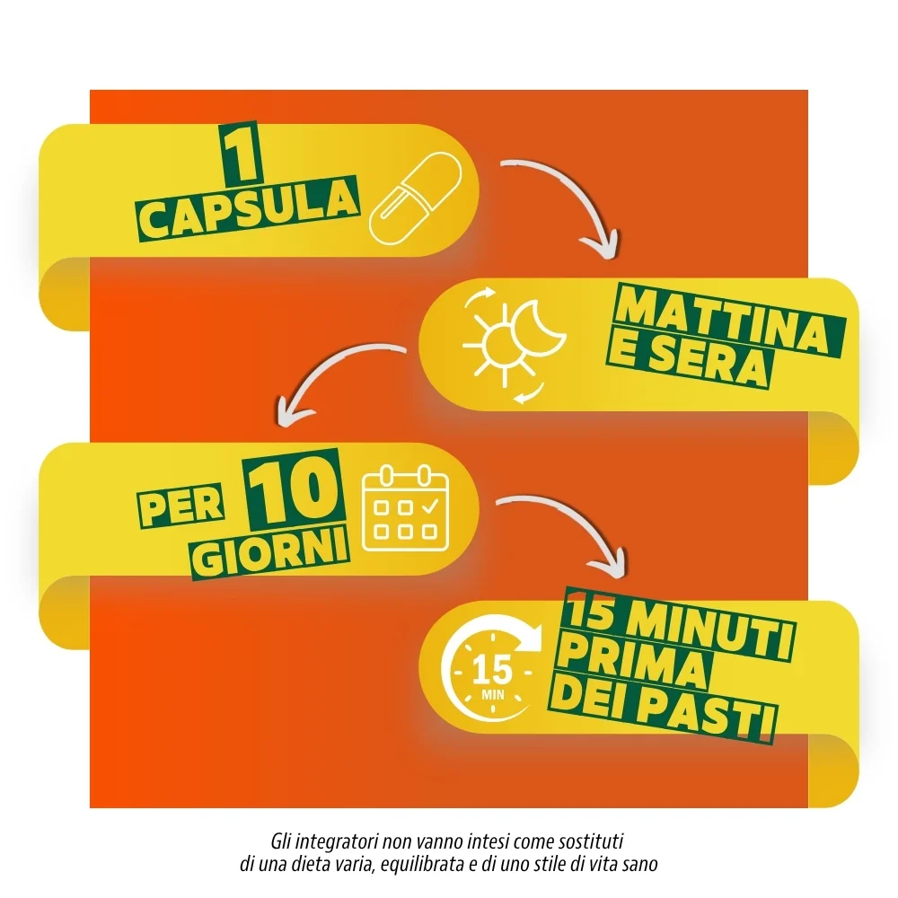 Gunavit B5 Plus 30 Capsule Stanchezza Fisica e Mentale