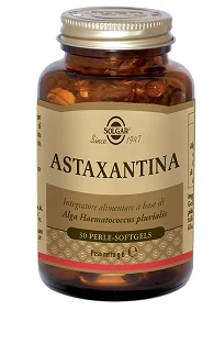 Solgar Astaxantina 30 Perle Integratore Antiossidante